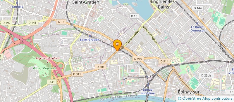 localisation de l'entreprise MONSIEUR GIUSEPPE SORIANI à EPINAY-SUR-SEINE