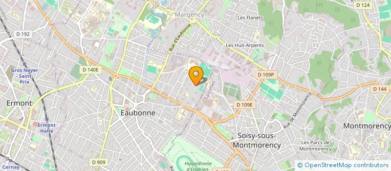 localisation de l'entreprise MONSIEUR GIUSEPPE SPLENDIDO  DRANCY