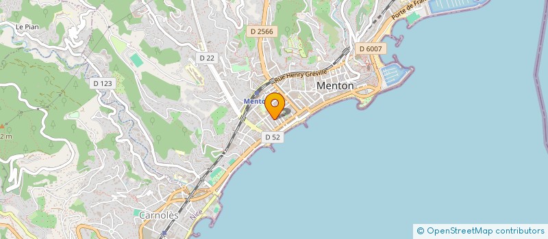 localisation de l'entreprise MONSIEUR GIUSEPPE TERRACCIANO à MENTON