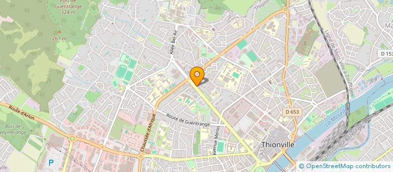 localisation de l'entreprise MONSIEUR GIUSEPPE TERRENZIO  THIONVILLE