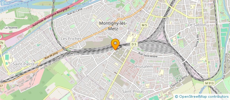 localisation de l'entreprise MONSIEUR GIUSEPPE TESTI à MONTIGNY-LES-METZ