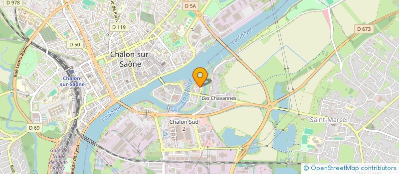 localisation de l'entreprise MONSIEUR GIUSEPPE TRUGLIA à CHALON-SUR-SAONE