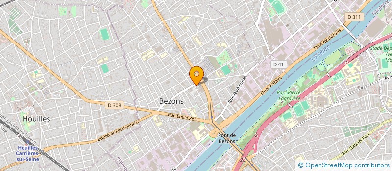 localisation de l'entreprise MONSIEUR GIUSEPPE VONA à BEZONS