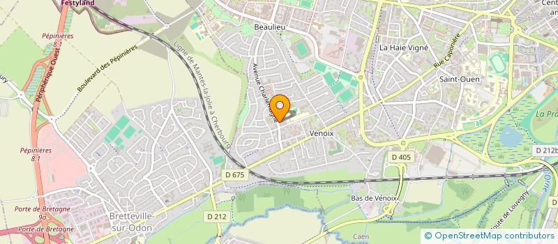 localisation de l'entreprise MONSIEUR GJERGJ VULAJ à CAEN