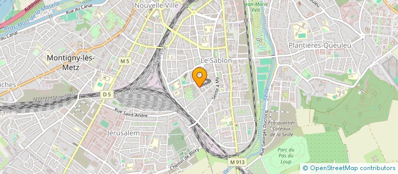 localisation de l'entreprise MONSIEUR GJON MARKU  METZ