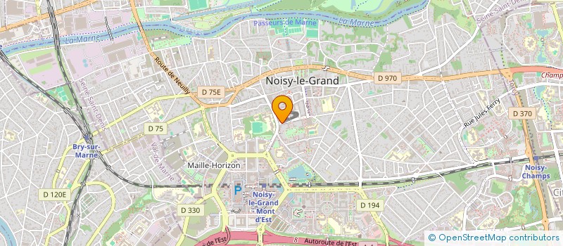 localisation de l'entreprise MONSIEUR GLACIEN ESSONGHE SOHESSI à NOISY-LE-GRAND