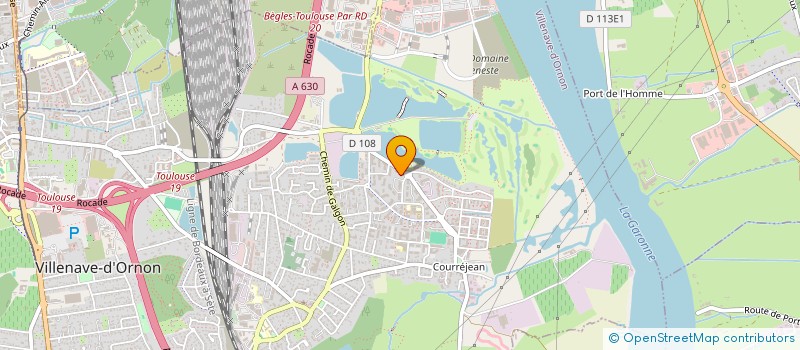 localisation de l'entreprise MONSIEUR GLADY BAZOLO-TSILULU à VILLENAVE-D'ORNON