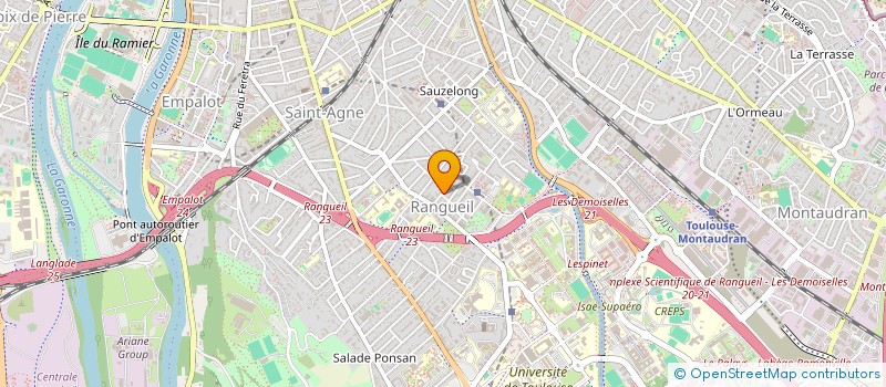 localisation de l'entreprise MONSIEUR GLARIN YLONA  TOULOUSE