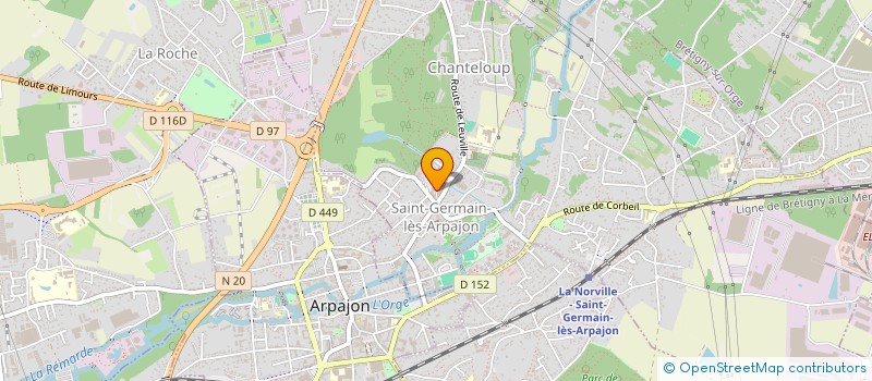 localisation de l'entreprise MONSIEUR GLAZ DODO à SAINT-GERMAIN-LES-ARPAJON