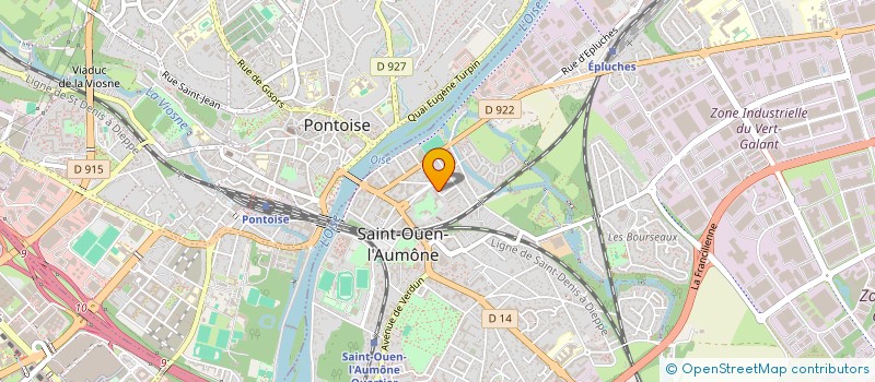 localisation de l'entreprise MONSIEUR GLEDINESH MARIA-ANTON à SAINT-OUEN-L'AUMONE