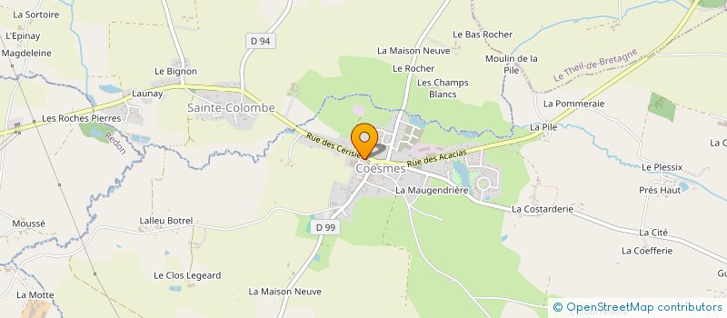 localisation de l'entreprise MONSIEUR GLEN BRAEM  PORT-SAINT-PERE