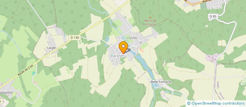 localisation de l'entreprise MONSIEUR GLEN LOMAX  CAISNES