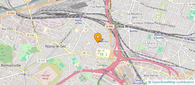 localisation de l'entreprise MONSIEUR GLEN SOULARUE à NOISY-LE-SEC