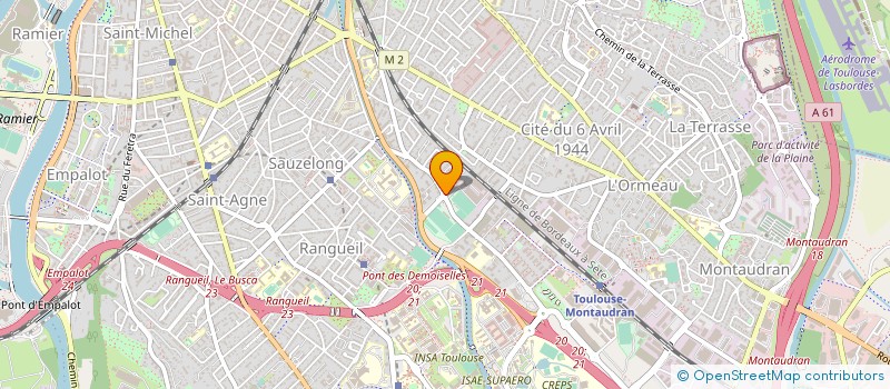 localisation de l'entreprise MONSIEUR GLENN DECK  TOULOUSE