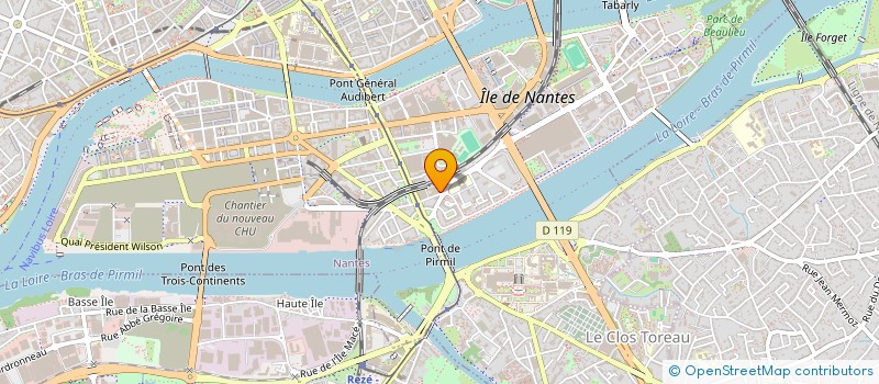 localisation de l'entreprise MONSIEUR GLENN FOUQUET à NANTES