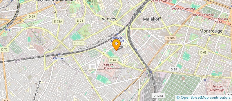 localisation de l'entreprise MONSIEUR GLENN GRENTE  MALAKOFF