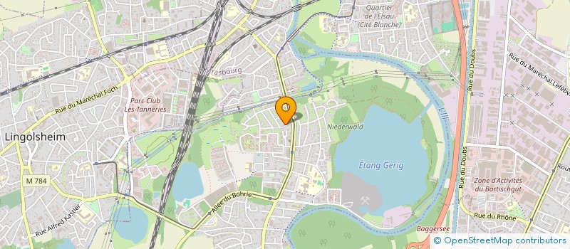 localisation de l'entreprise MONSIEUR GLENN HANS  OSTWALD