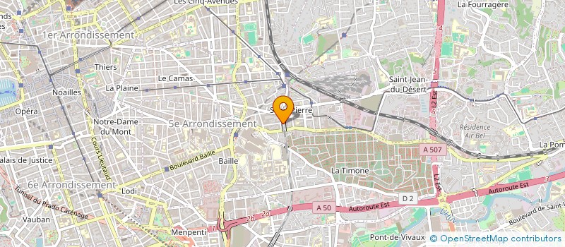 localisation de l'entreprise MONSIEUR GLENN MBA  MARSEILLE