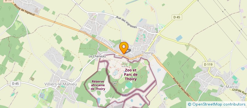 localisation de l'entreprise MONSIEUR GLENN MOURAUX  THOIRY