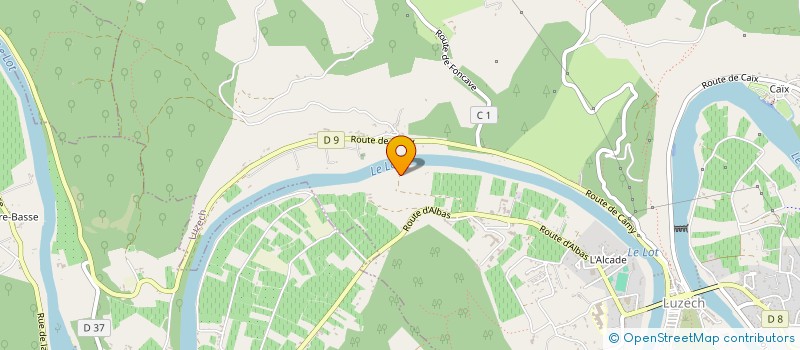 localisation de l'entreprise MONSIEUR GLENN ROBERT TOMKINS  LUZECH