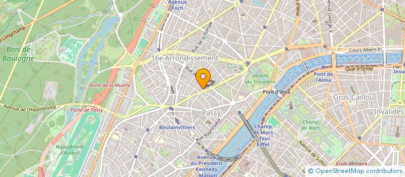 localisation de l'entreprise MONSIEUR GLENN ROSSEMOND NDOMBINA  PARIS