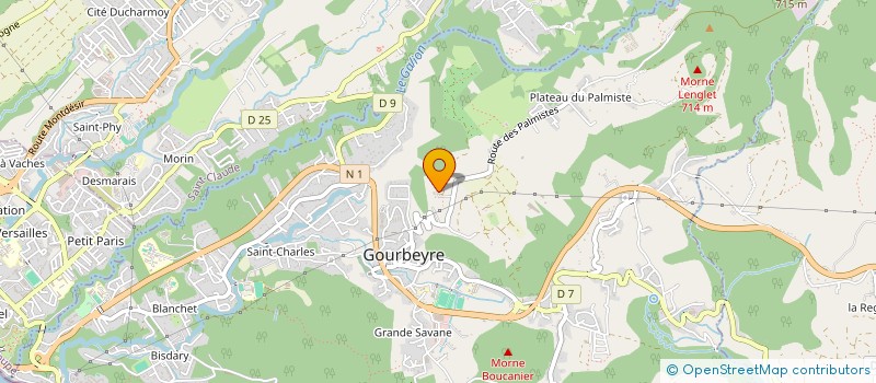 localisation de l'entreprise MONSIEUR GLENWORTH BRUDEY à GOURBEYRE