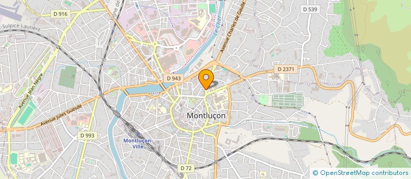 localisation de l'entreprise MONSIEUR GLEY KOUSKOUS  MONTLUCON