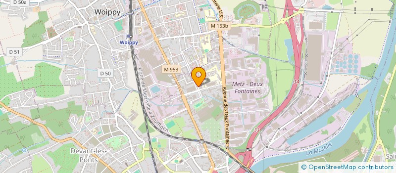 localisation de l'entreprise MONSIEUR GLODIE GABRIEL  METZ