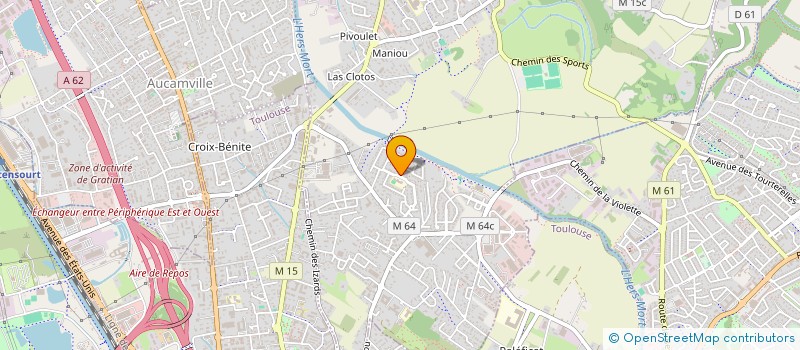 localisation de l'entreprise MONSIEUR GLOUZI DERBALI  LAUNAGUET