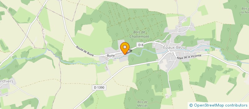 localisation de l'entreprise MONSIEUR GLYN MEADOWS  EPAUX-BEZU