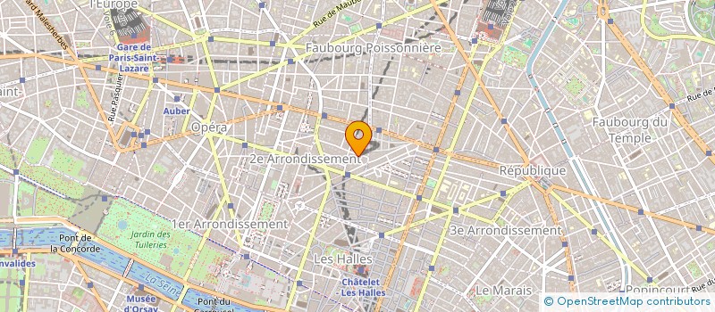 localisation de l'entreprise MONSIEUR GLYNN SERVY à PARIS