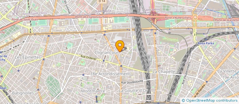 localisation de l'entreprise MONSIEUR GNABA TETI  PARIS