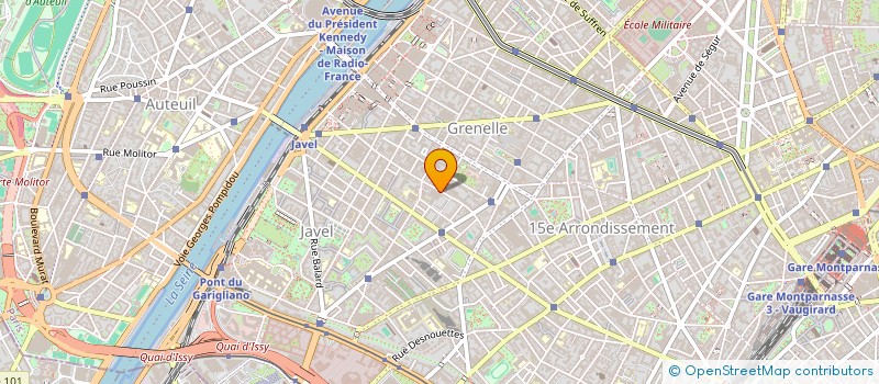 localisation de l'entreprise MONSIEUR GNADOU GAHIE  PARIS