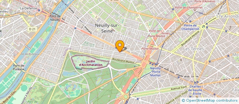 localisation de l'entreprise MONSIEUR GNADOU OLOULOUHO à NEUILLY-SUR-SEINE
