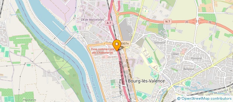 localisation de l'entreprise MONSIEUR GNEL KHACHATRYAN à BOURG-LES-VALENCE