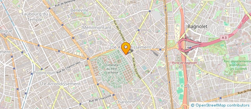 localisation de l'entreprise MONSIEUR GNETO IGNACE GBOU  PARIS