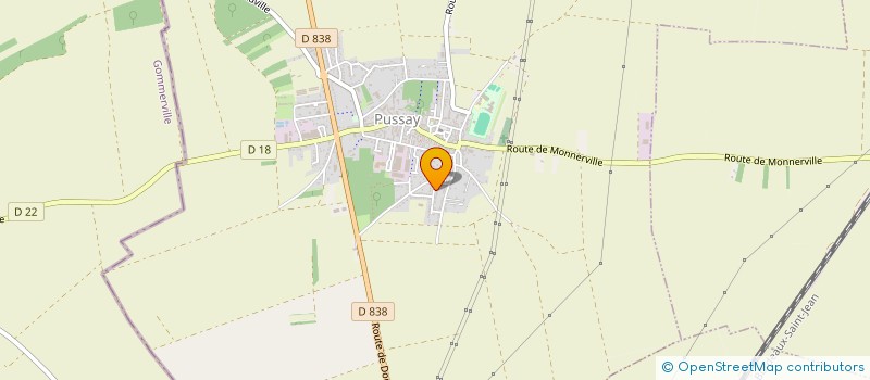 localisation de l'entreprise MONSIEUR GNIANAN GUIRO  PUSSAY