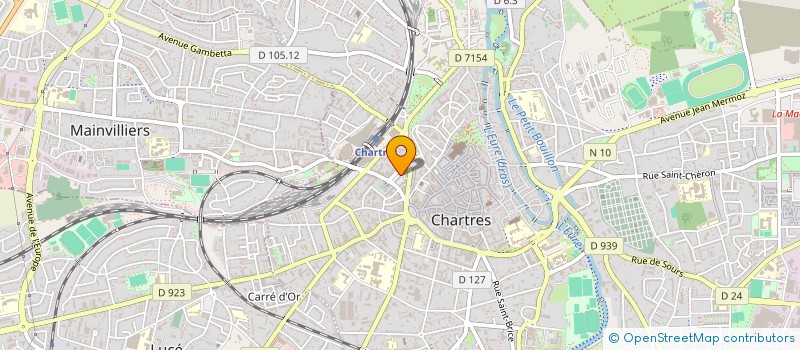 localisation de l'entreprise MONSIEUR GNONSIKAN ARNAULD NIOULE à CHARTRES