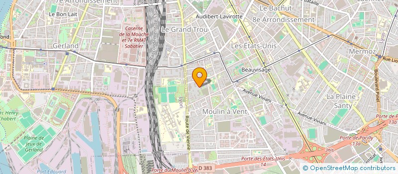 localisation de l'entreprise MONSIEUR GOCHA DZAMUKASHVILI  VENISSIEUX