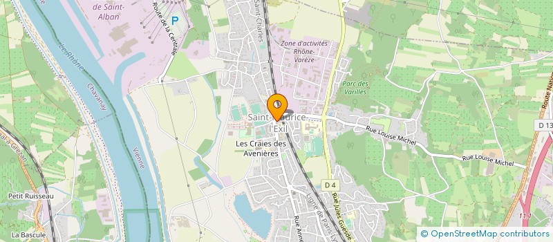 localisation de l'entreprise MONSIEUR GOCHENE RIVIERE à SAINT-MAURICE-L'EXIL