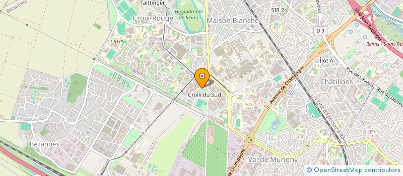 localisation de l'entreprise MONSIEUR GODDAY CLARK  REIMS