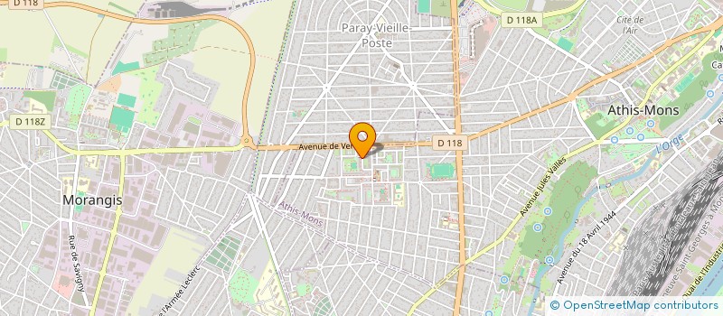 localisation de l'entreprise MONSIEUR GODE BAWALA ISSEKYA à ATHIS-MONS