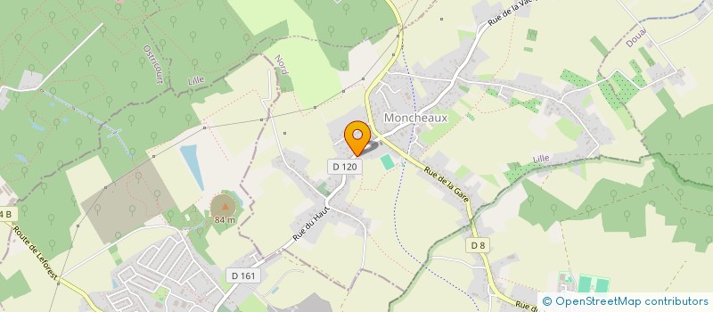 localisation de l'entreprise MONSIEUR GODEFROY CLEMENT à MONCHEAUX