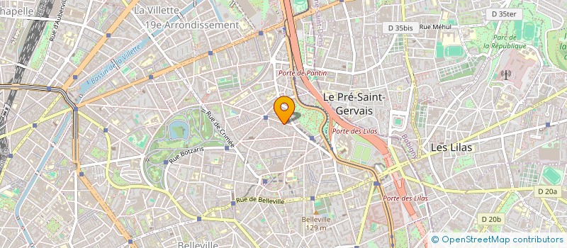 localisation de l'entreprise MONSIEUR GODEFROY DINETY  PARIS