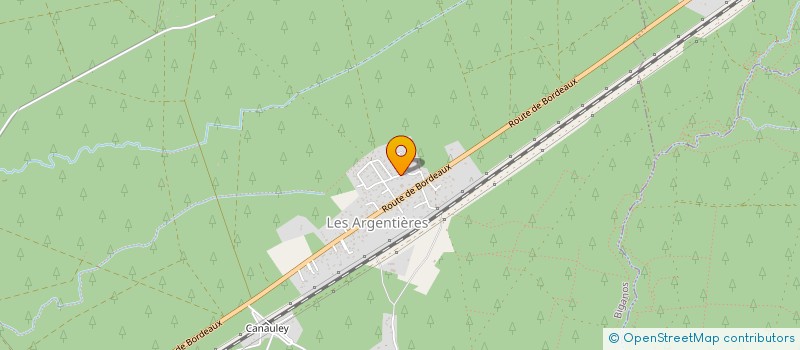 localisation de l'entreprise MONSIEUR GODEFROY PASCAU  BIGANOS