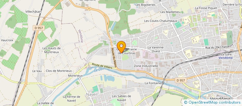 localisation de l'entreprise MONSIEUR GODEFROY VIDOT  PREVESSIN-MOENS