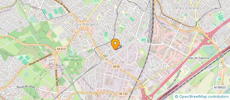localisation de l'entreprise MONSIEUR GODERDZI SHVELIDZE à MONTPELLIER