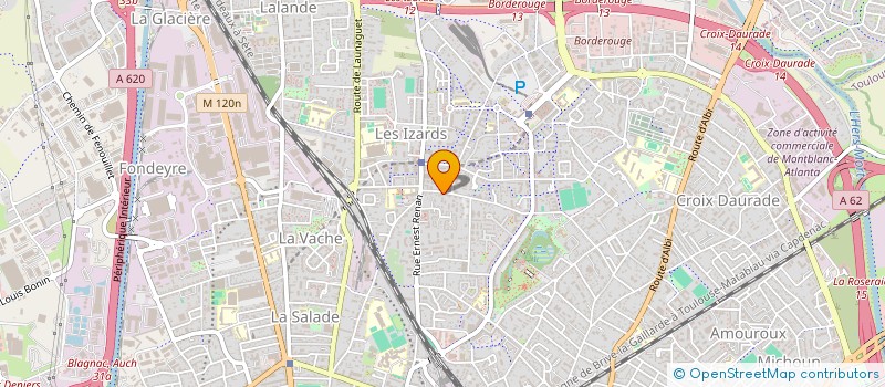 localisation de l'entreprise MONSIEUR GODLOVE KORANG AMEYAW à TOULOUSE
