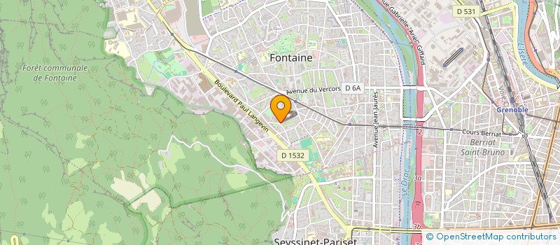 localisation de l'entreprise MONSIEUR GODSPOWER OVENSEHI  FONTAINE