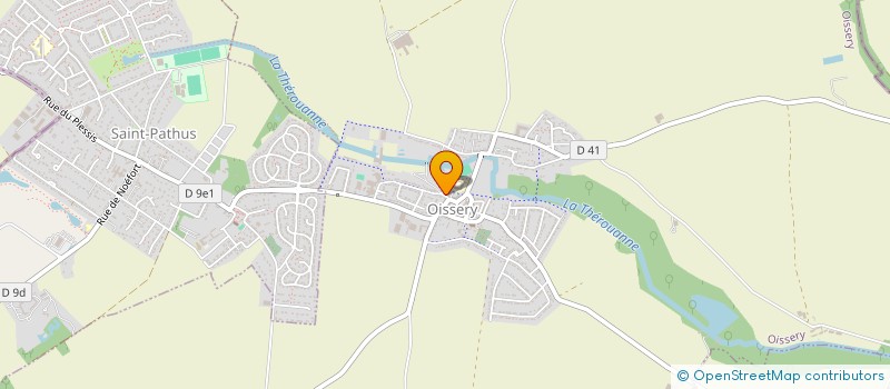 localisation de l'entreprise MONSIEUR GODWIN IBE  OISSERY